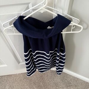 Sail to sable cowlneck top